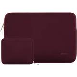 Red Sleeves MOSISO Laptop Sleeve, Water-resistant Neoprene Case Bag Cover for 12.9 iPad Pro 13.3 Inch Notebook Computer MacBook Air MacBook Pro With