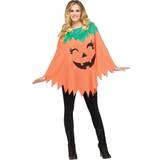 Fun World Pumpkin poncho adult