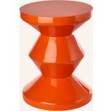 Orange Seating Stools Polspotten Zig Seating Stool