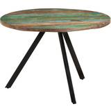Multicoloured Dining Tables vidaXL 43.3"x29.5" Solid Wood Reclaimed/Mango