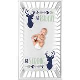 Sweet Jojo Designs Woodland Deer Collection Boy Photo Op Fitted Crib