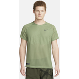 Nike Dri-Fit Advantage Run Division Techknit Running Shirts Men Green