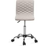 Beliani Office Chairs Beliani Fabric Armless Office Chair