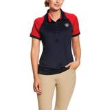 Women Polo Shirts Ariat Ladies Team Polo, Navy Navy