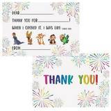Better Office Thank You Cards with Envelopes, 4.25" x 6" Multicolor, 50/Pack 64632-50PK Multicolor