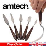 AmTech S0570 5 Piece painting knife set Wood