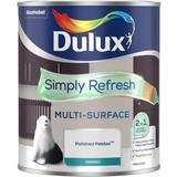 Dulux Simply Refresh Multi Surface Eggshell Pebble Wood Paint 0.75L