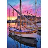 NATHAN View of the Port of Sanary-sur-Mer 1500 Teile Puzzle