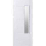 LPD Newbury GRP 1 Lite External Door Clear Glass S 0502-Y (x210cm)