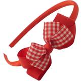 Headbands Children's Clothing on sale 1cm gingham alice band with bow, girls bow headbands for school