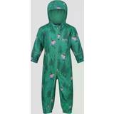 Green Overalls Regatta childrens/kids peppa pig dinosaur snowsuit rg8304