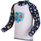 Polyester UV Sets Children's Clothing Regatta Kid's Peppa Pig Rash Suit - Navy White (RKM021-6H7)