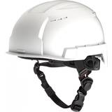 White Safety Helmets Milwaukee BOLT White Vented Helmet