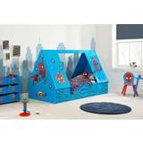 Blue Bed Tents Kid's Room Birlea Marvel Spider-Man Single Tent Bed, Blue