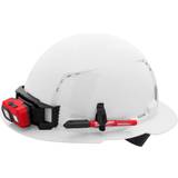 White Safety Helmets Milwaukee BOLT White Full Brim Type 1, Class Vented Hard Hat