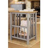 Fwstyle Solid Magazine Ready Assembled Taberno Newspaper Rack