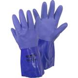 Showa Disposable Gloves Showa 660, PVC – Beschichtung, Chemie, Blau, 9/L