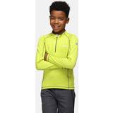 Yellow Fleece Garments Regatta Kids' Berley Half Zip Top