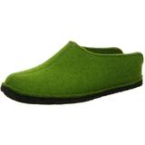 Haflinger Shoes Haflinger Flair Smily Unisex Carpet Slippers, green Größe green
