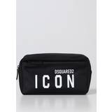 Toiletry Bags & Cosmetic Bags DSquared2 Icon Wash Bag Black