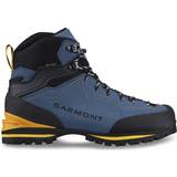 Garmont Men Hiking Shoes Garmont Ascent GTX Mountaineering Boots Men's Vallarta Blue Yellow