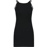 Slim Dresses Alexander Wang Logo Bodycon Tank Dress - Black