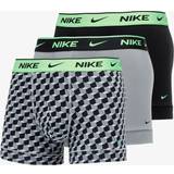 Nike Men's Underwear Nike Everyday Cotton Stretch Trunk Boxer Shorts Pack Men grey