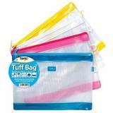 Tiger Brite Tuff Bag Polypropylene A4 330 Micron Assorted Colours