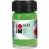 Glass Colours Marabu GLAS Paint 15ml Light Green