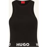 Hugo Boss Women T-shirts & Tank Tops HUGO BOSS Damen Sorrelta Knitted-Top, Black1