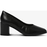 Heels & Pumps Clarks Women's Freva55 Womens Court Shoes Black/02 Lea