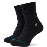 Stance rowan slipper socks black
