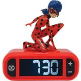 Red Alarm Clocks Kid's Room Lexibook Miraculous Ladybug Cat Noir, Uhr, leuchtendes