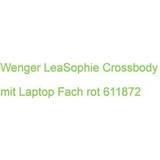 Wenger Handbags Wenger LeaSophie Crossbody mit Laptop Fach rot