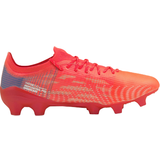 Microfiber Football Shoes Puma Ultra 1.3 FG/AG Soccer Cleats M - Sunblaze/White/Bluemazing
