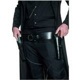 North America Accessories Fancy Dress Smiffys Western Dual Holster Black
