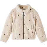 18-24M Fleece Jackets Children's Clothing Lil'Atelier Loose Fit Teddy Jacket - Fog (13217148)