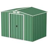 Metal shed 8x6 BillyOh 8x6 Partner Eco Roof (Building Area )