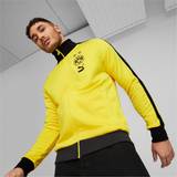 Bundesliga Jackets & Sweaters Puma Borussia Dortmund FtblHeritage T7 Track Jacket Yellow