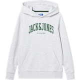 White Hoodies Children's Clothing Jack & Jones Josh Kids Sweatshirt Grey