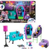 Mattel Doll-house Furniture Dolls & Doll Houses Mattel Monster High Student Lounge HNF67