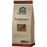 Firelighter Blocks If You Care 100% Biomass Firelighters 72 Bag
