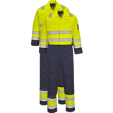 Yellow Overalls Portwest Hi-Vis Modaflame Coverall YeNa
