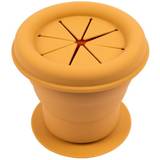 330ml Baby Silicone Suction Snack Pot Ochre