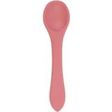 Baby Silicone Weaning Spoon Dusty Rose