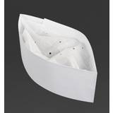 Straws eGreen Disposable Forage Hat White Pack of 100