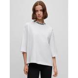 Hugo Boss Women T-shirts & Tank Tops HUGO BOSS Women's Dinaya T-Shirt, White100