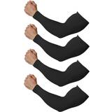 Sportswear Garment Arm & Leg Warmers on sale Feeke Tattoo Cover Up Cooling Sports Arm Sleeves 4-pack Unisex - Black