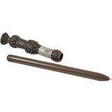 Witches Accessories Fancy Dress The Noble Collection Dumbledore Wand Pen & Bookmark