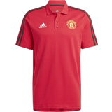 Adidas Men Polo Shirts on sale adidas Manchester United DNA Stripe Polo Red